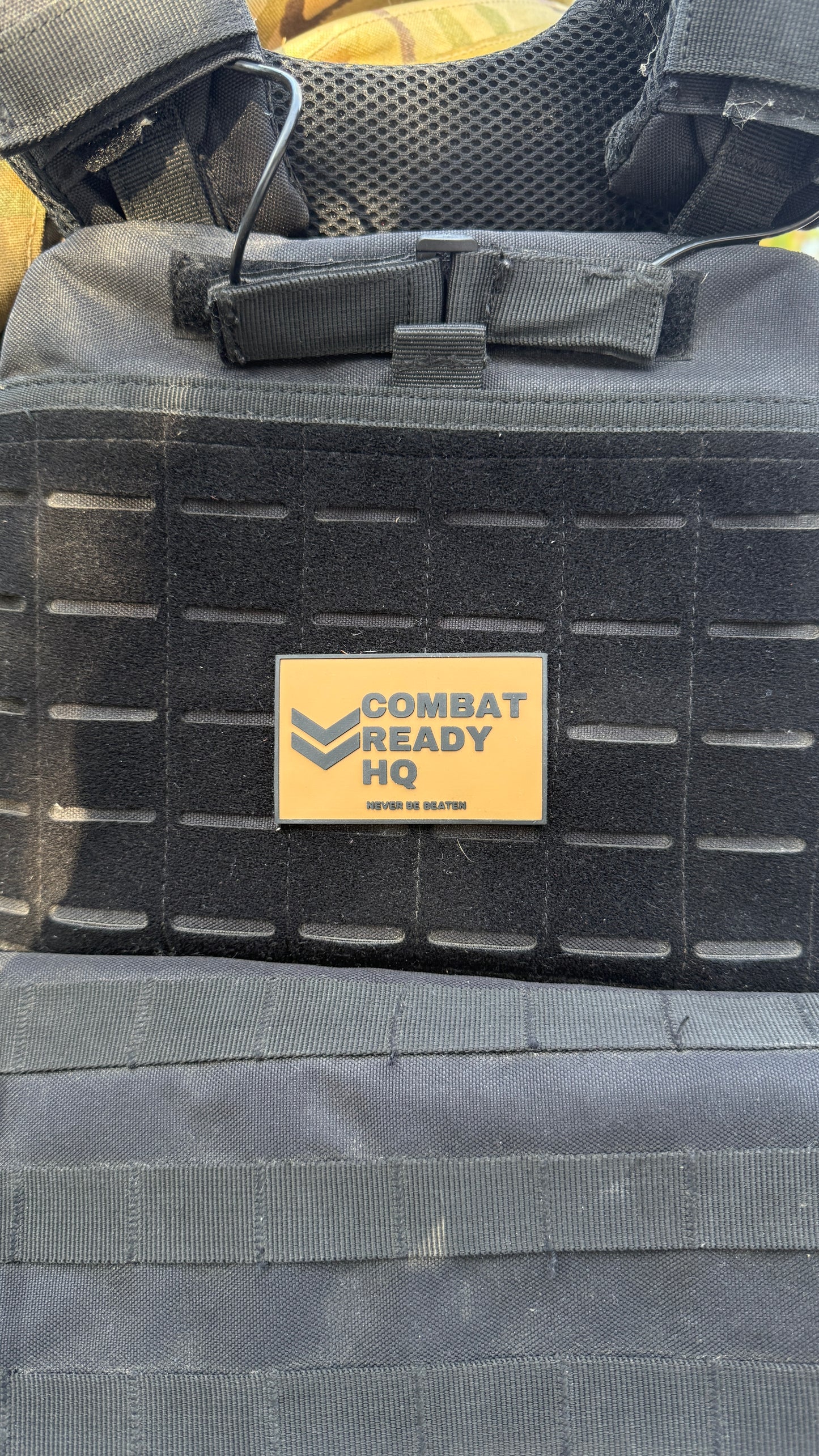 Combat Ready Hq PVC Patch