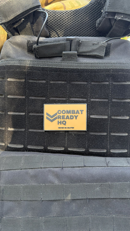 Combat Ready Hq PVC Patch