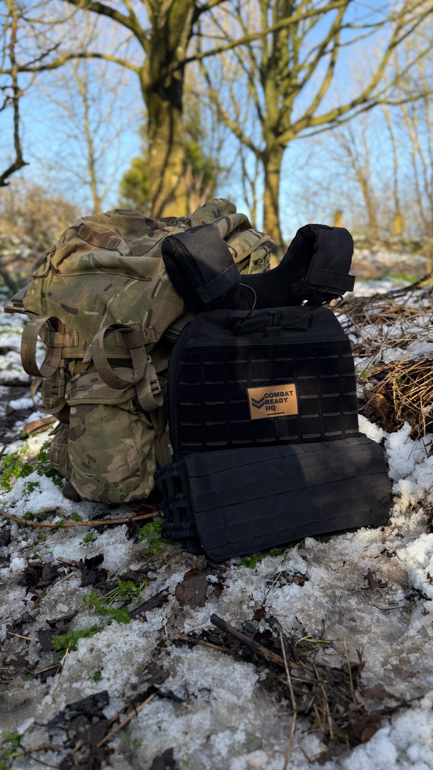 Combat Ready Hq PVC Patch