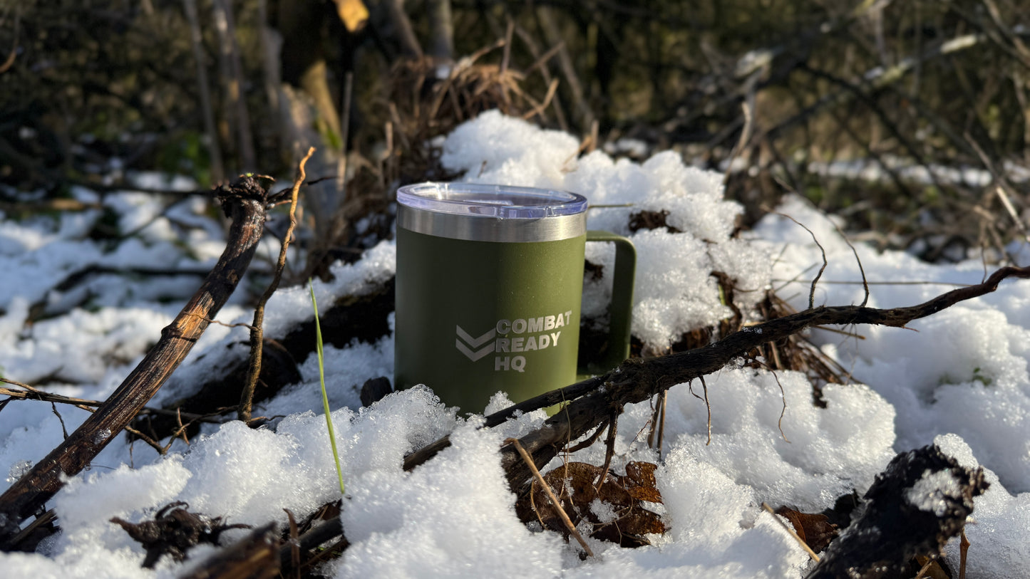 Combat Ready Hq Stainless Steel Travel Tumbler