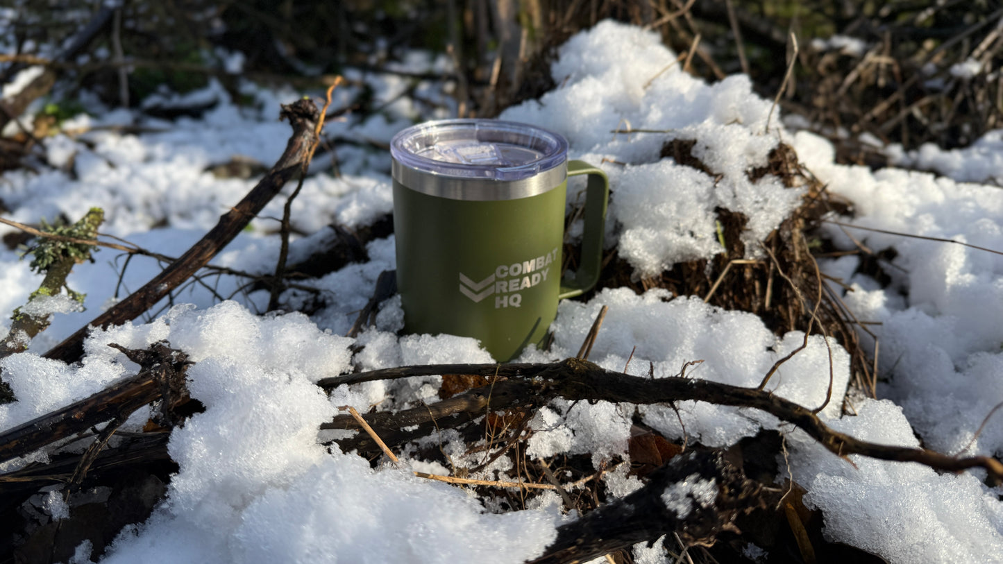 Combat Ready Hq Stainless Steel Travel Tumbler
