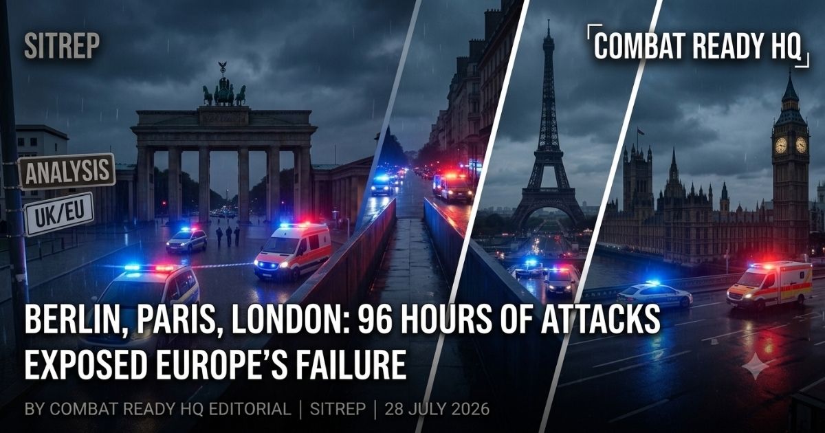 Berlin, Paris, London: 96 Hours That Exposed Europe's Failure